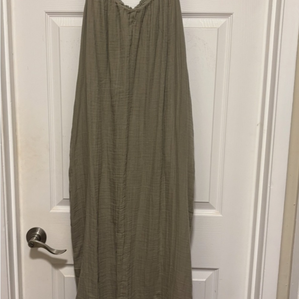 Old Navy Olive Maxi Dress